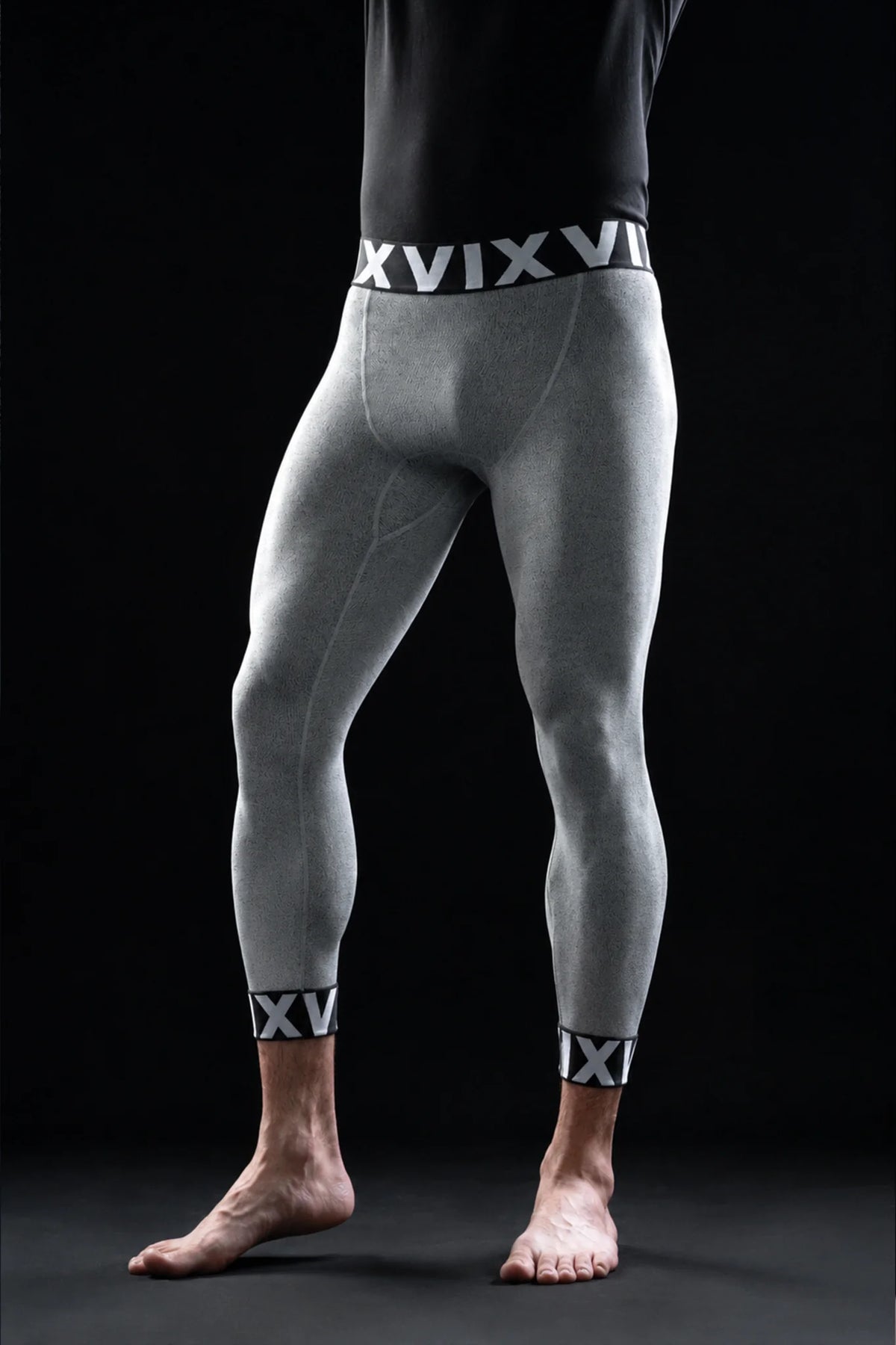 Men’s VIX Comfort Pro cut-resistant ski base layer, front fit on model