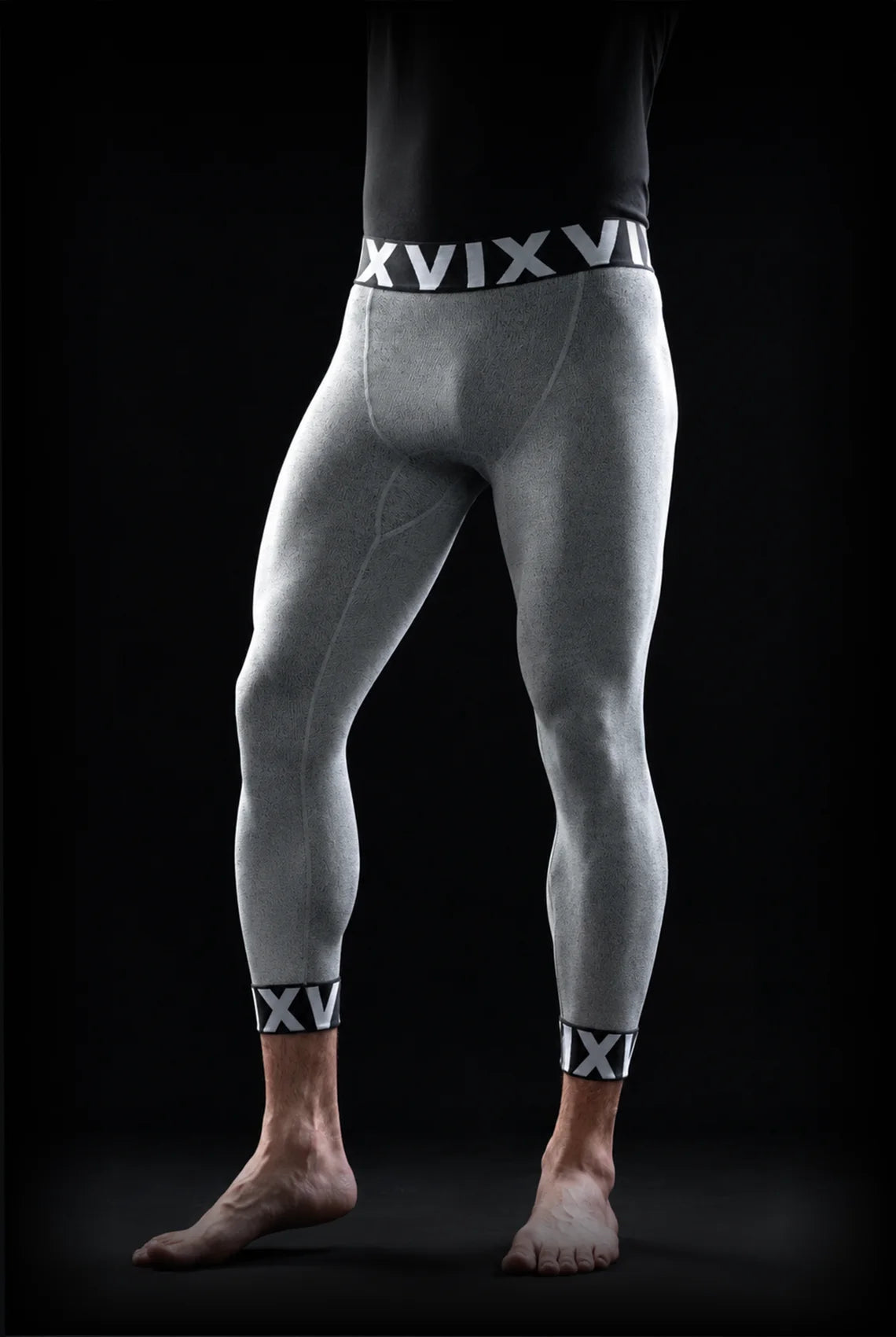 The current VIX cut-resistant ski leggings worn on-body